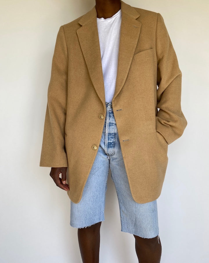 VINTAGE BEIGE BLAZER 1181