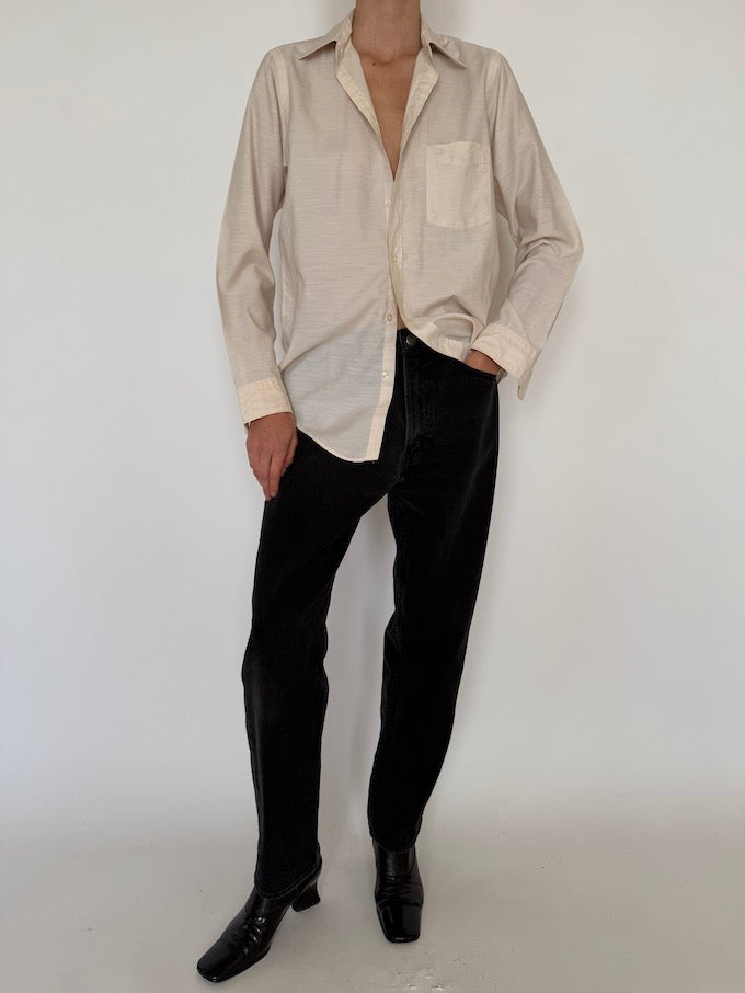 Vintage shirt, Oscar de la Renta, svc, shopvintagecollection