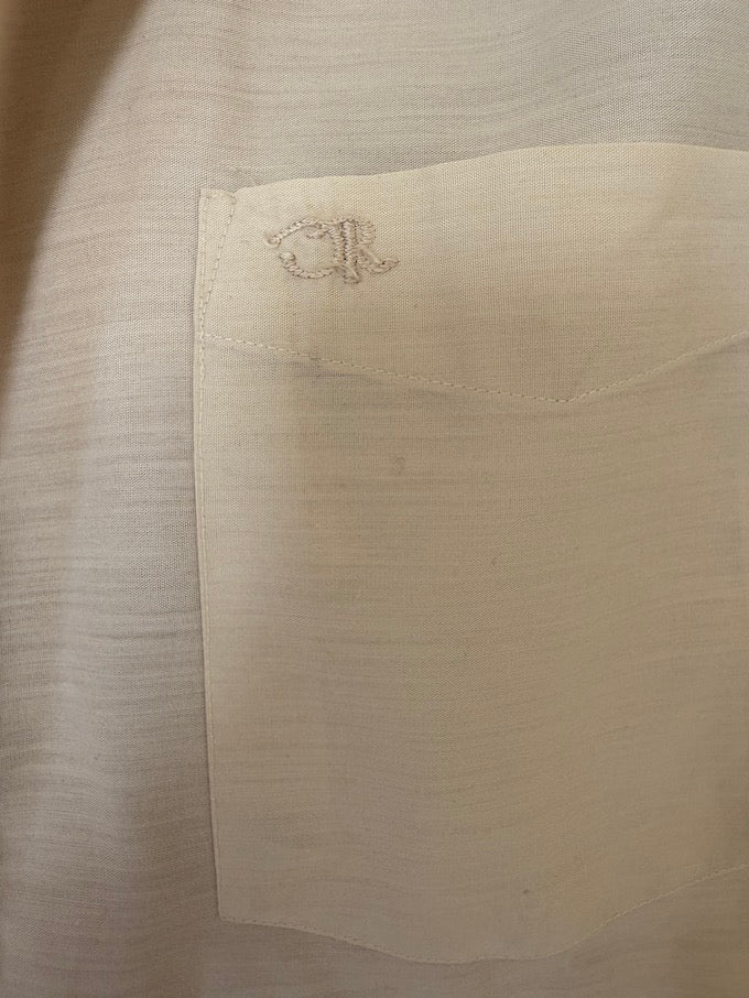 Vintage shirt, Oscar de la Renta, svc, shopvintagecollection