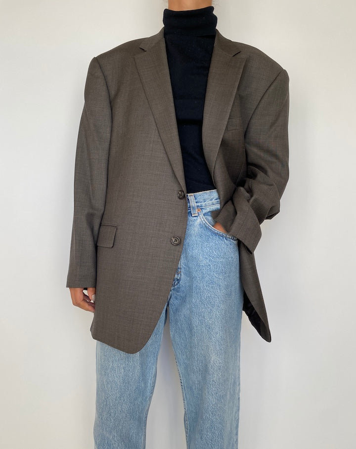 VINTAGE SINGLE BREASTED RALPH LAUREN BLAZER 1860