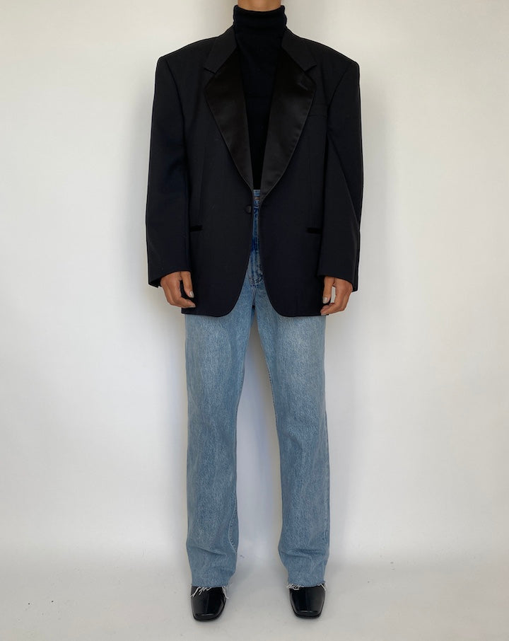 VINTAGE BLACK BLAZER 1863