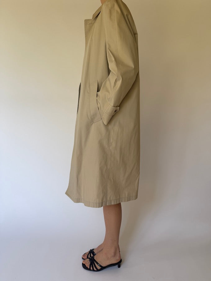 Vintage oversized coat beige 6147