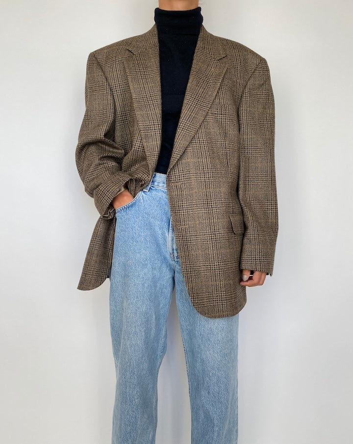 VINTAGE WOOL AND CASHMERE BLAZER 1865