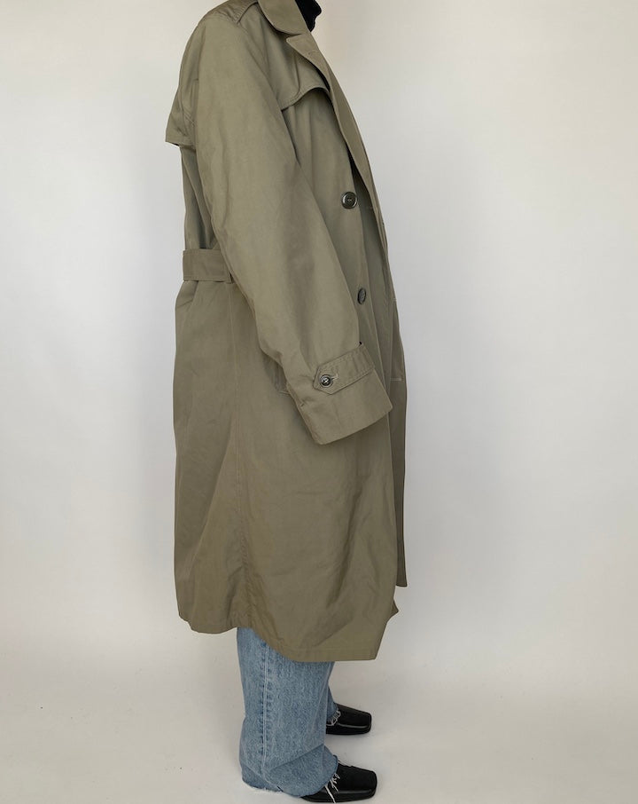 VINTAGE LONG TRENCH COAT 1872