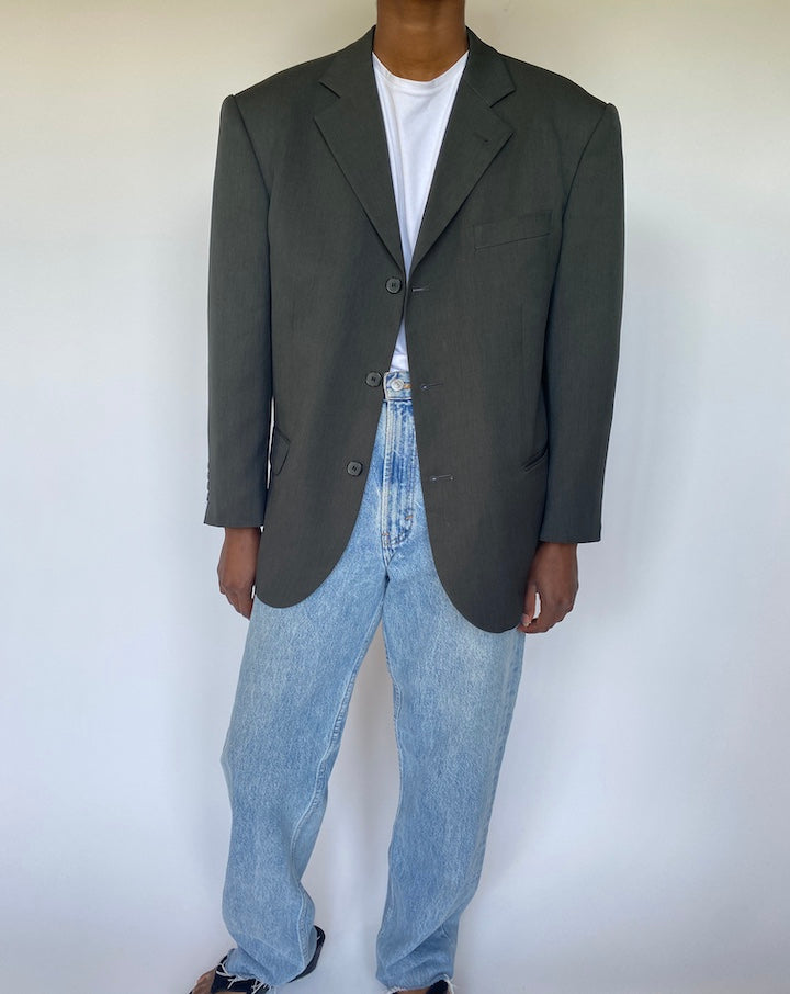 VINTAGE SINGLE BREASTED BLAZER 3569