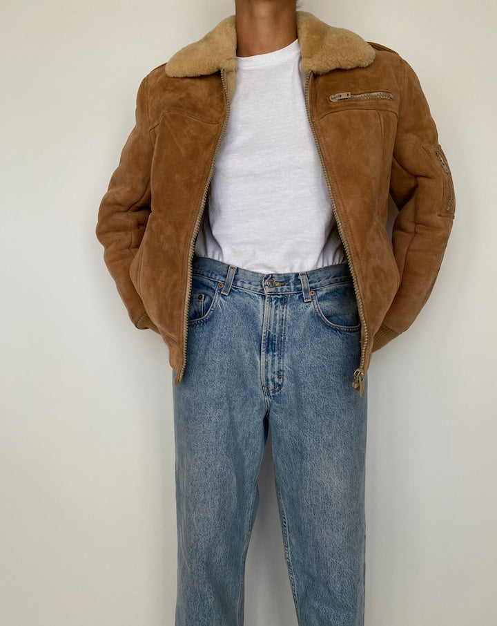 VINTAGE SUEDE LEATHER JACKET 1882