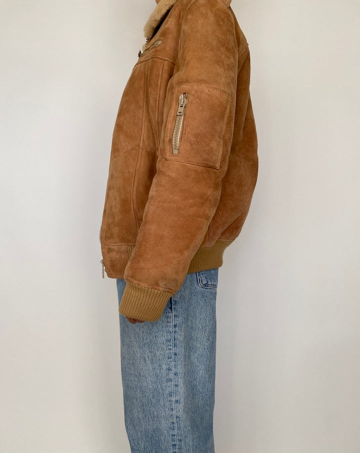VINTAGE SUEDE LEATHER JACKET 1882