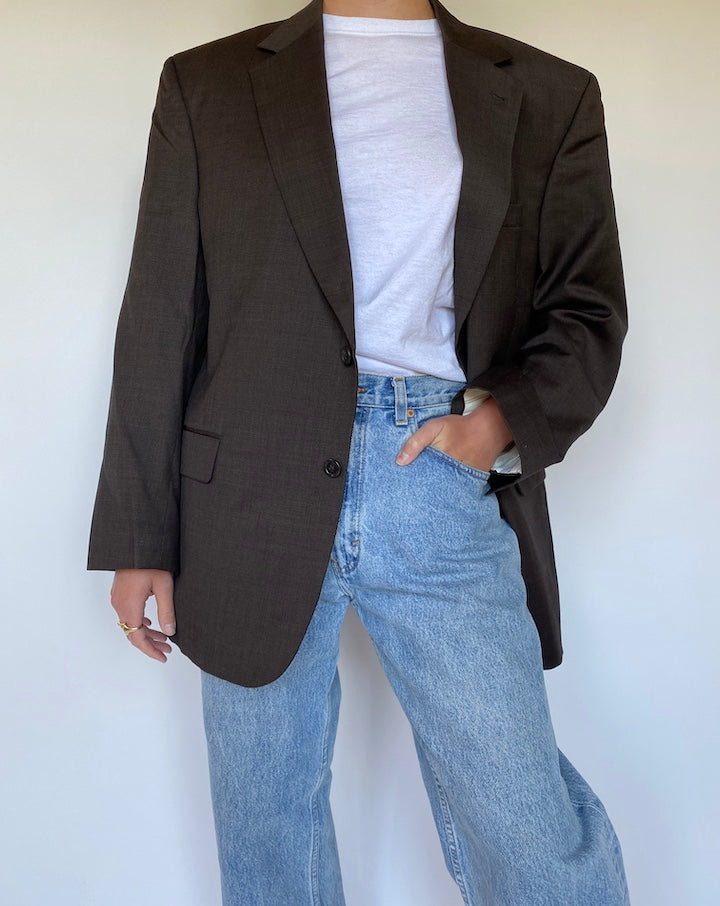 VINTAGE SLIGHTLY OVERSIZED BLAZER 3109