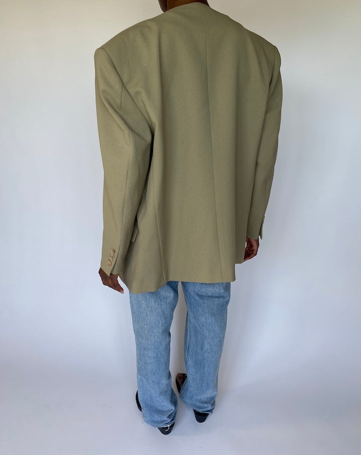VINTAGE BEIGE BLAZER 3571