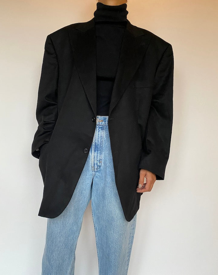 VINTAGE OVERSIZED CASHMERE BLAZER 1889