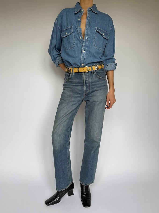 VINTAGE DENIM SHIRT 5895