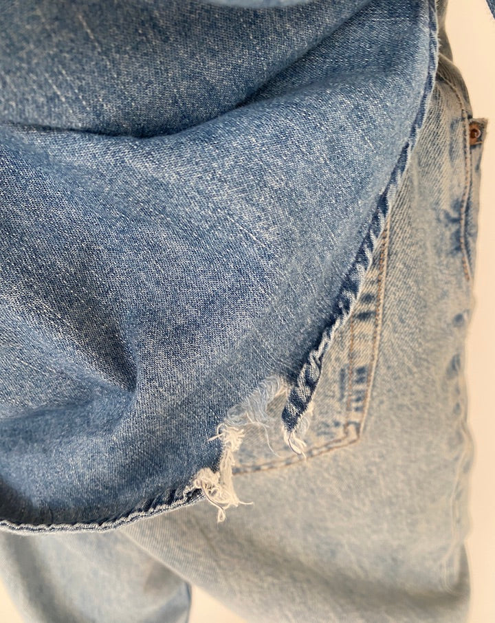 Vintage Oversized Denim Shirt 5258