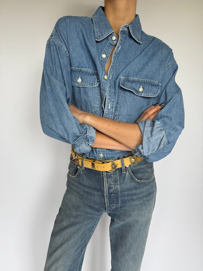 VINTAGE DENIM SHIRT 5895