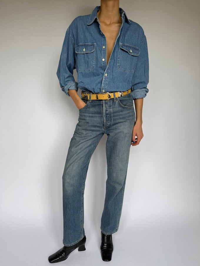 VINTAGE DENIM SHIRT 5895