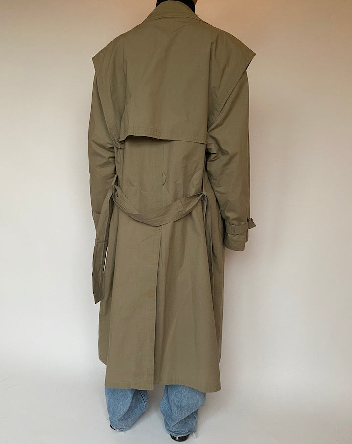 VINTAGE OVERSIZED TRENCH COAT 1839