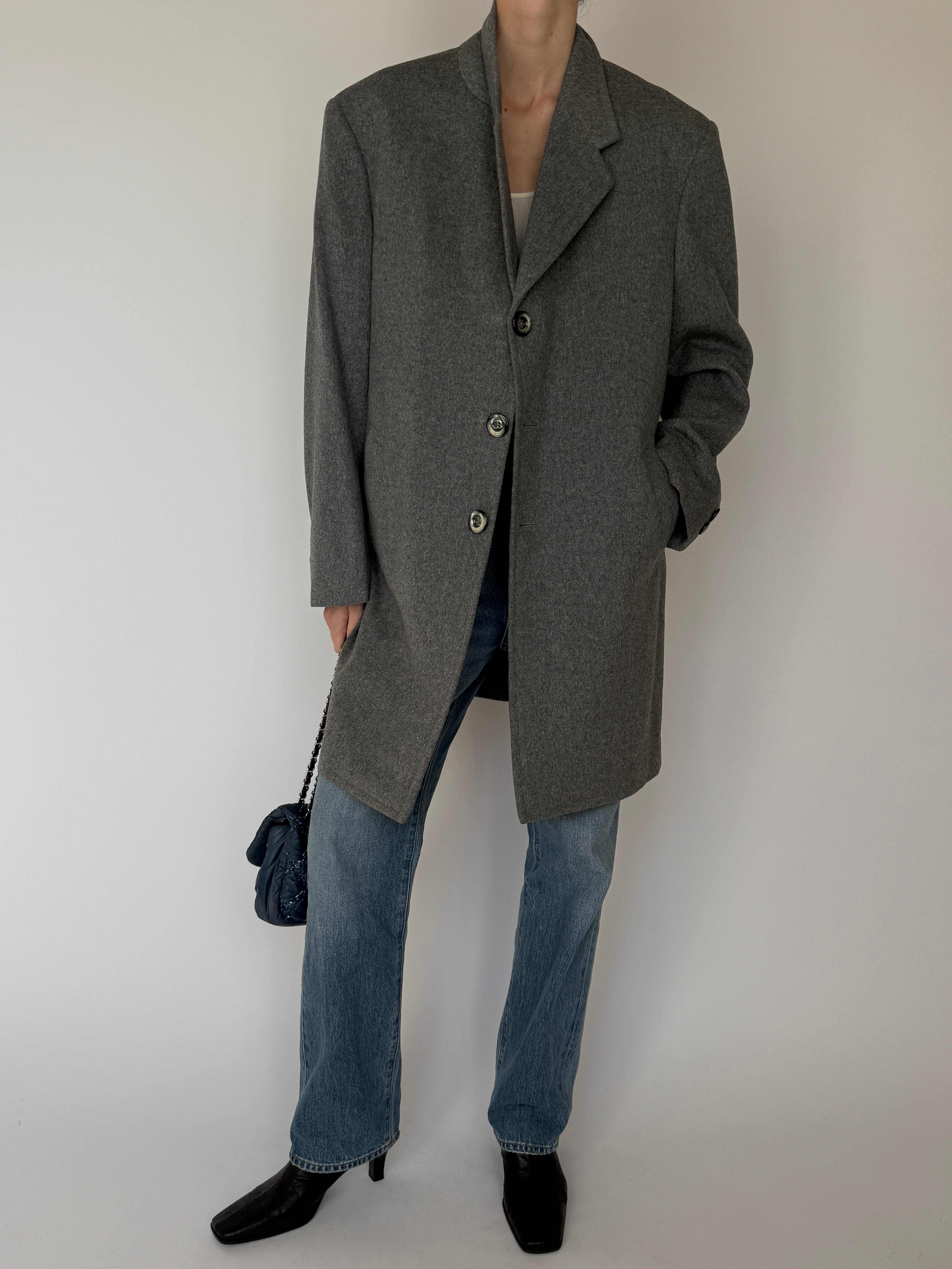 Vintage Coat in Grey