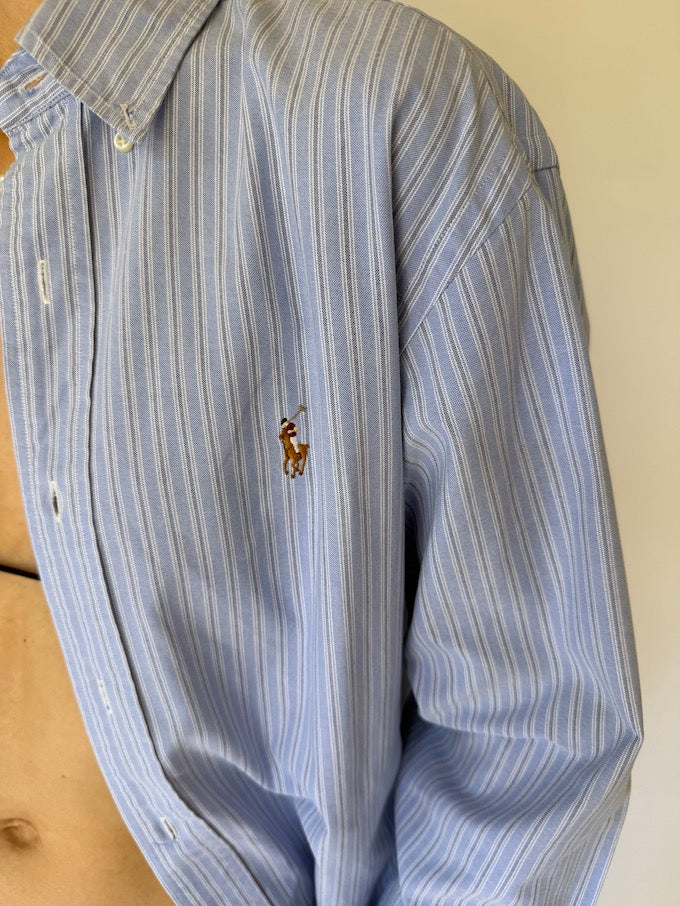 Vintage striped Ralph Lauren oversized shirt 6172