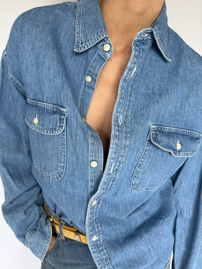 VINTAGE DENIM SHIRT 5895