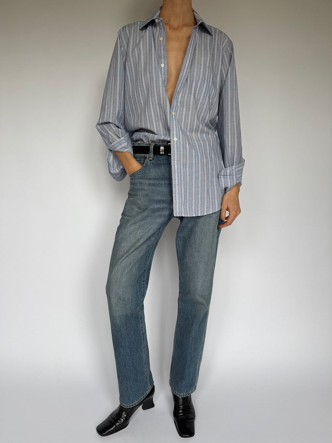 Vintage Striped Yves Saint Laurent Shirt 5653