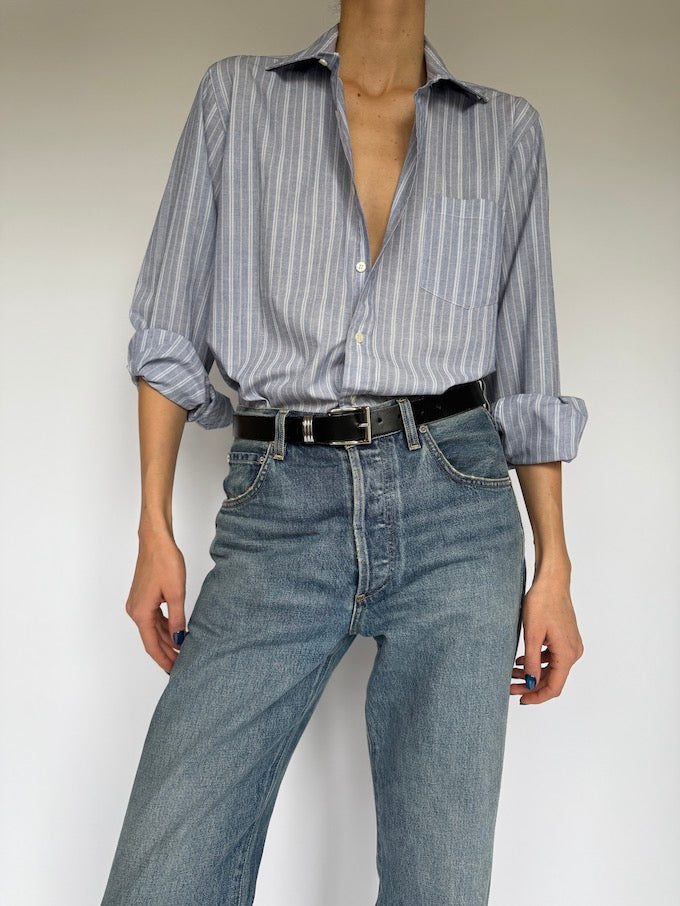 Vintage Striped Yves Saint Laurent Shirt 5653