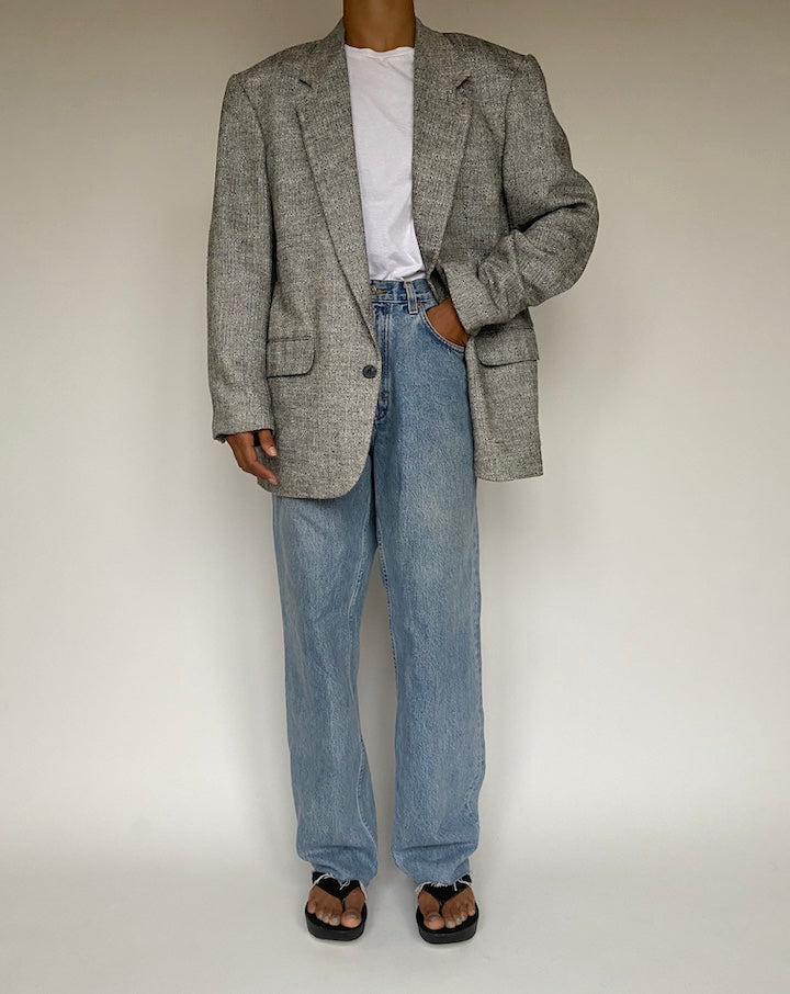 VINTAGE SINGLE BREASTED BLAZER 1208