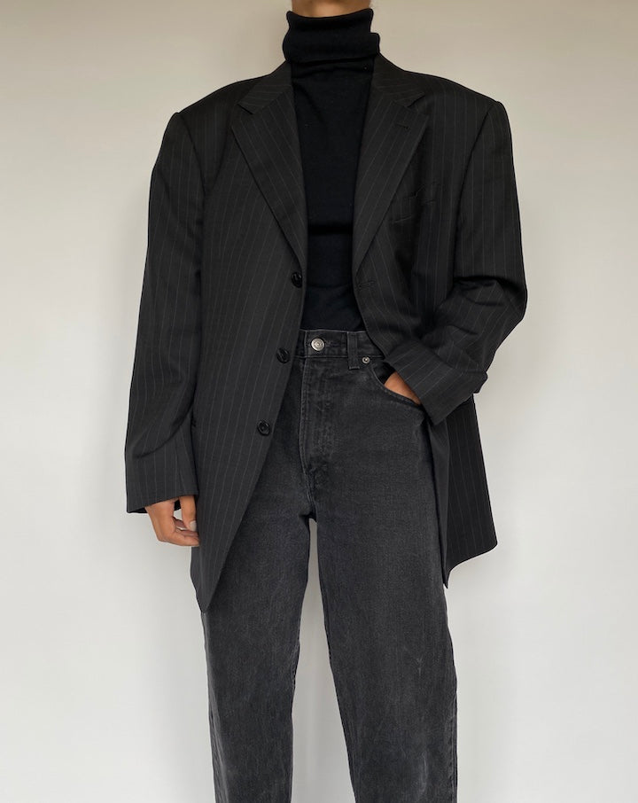 VINTAGE ARMANI PINSTRIPED BLAZER 1945