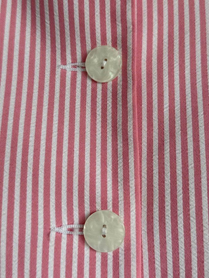 VINTAGE STRIPED BLAZER PINK & WHITE 5901