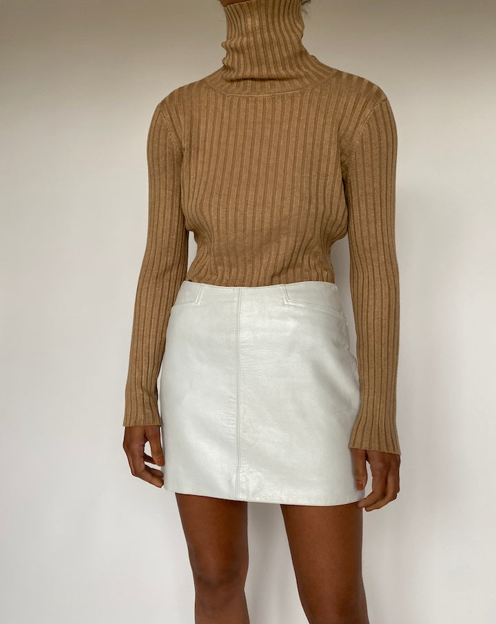 VINTAGE BEIGE TURTLENECK 2638