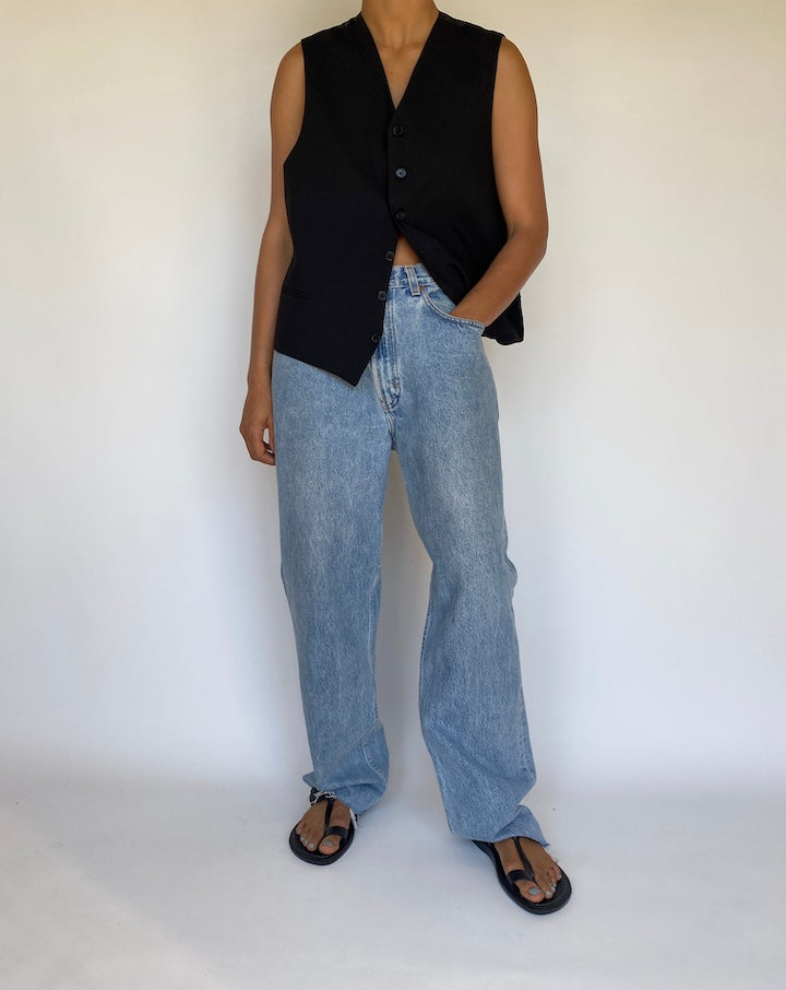 VINTAGE BLACK VEST 3151