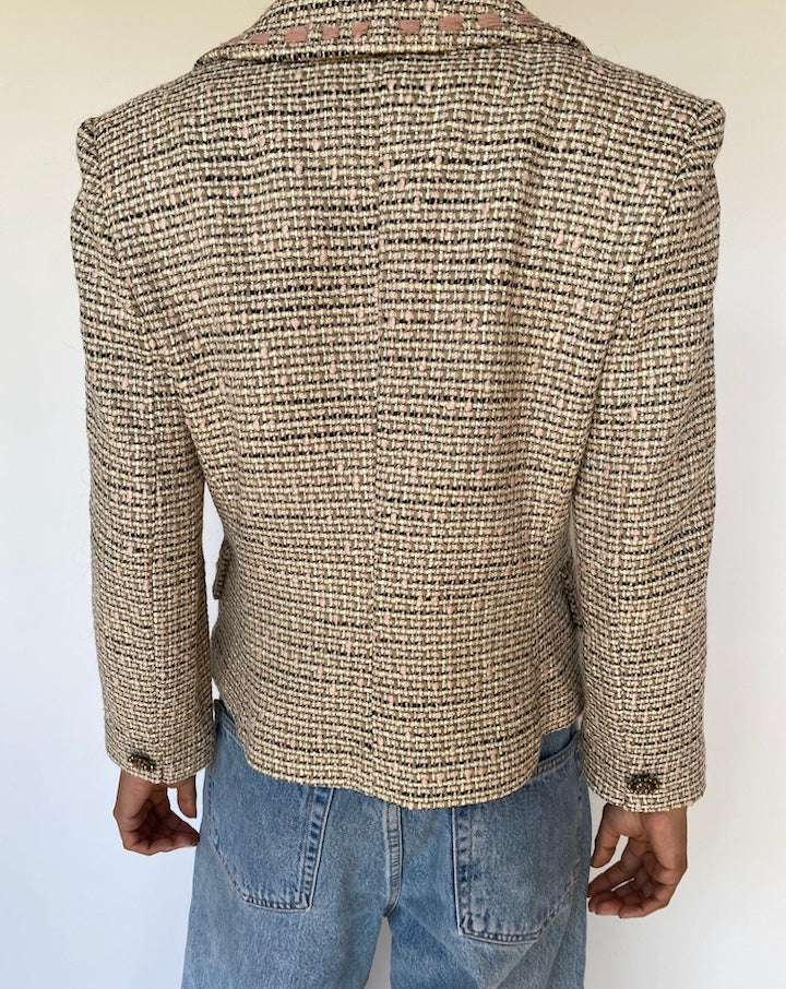 VINTAGE TWEED BLAZER 3158