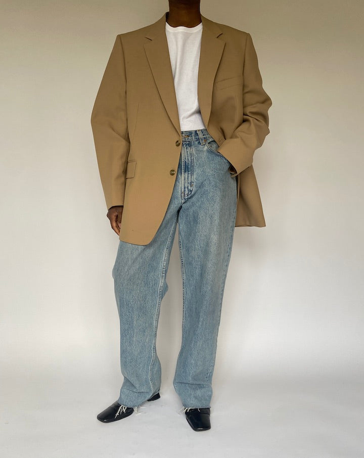 VINTAGE BEIGE BLAZER 4889