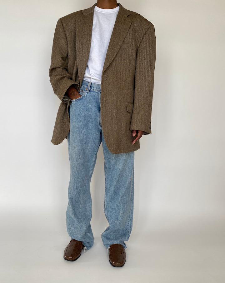 VINTAGE BEIGE BLAZER 1966