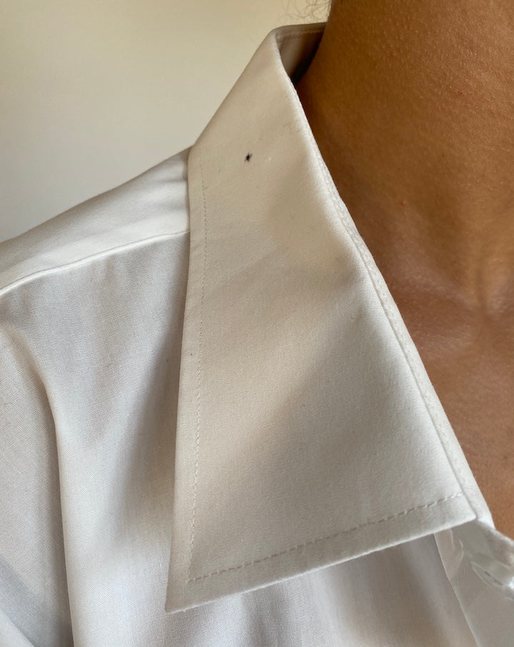 VINTAGE WHITE OVERSIZED SHIRT 2660