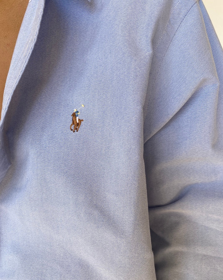 VINTAGE LIGHT BLUE RALPH LAUREN SHIRT 3175