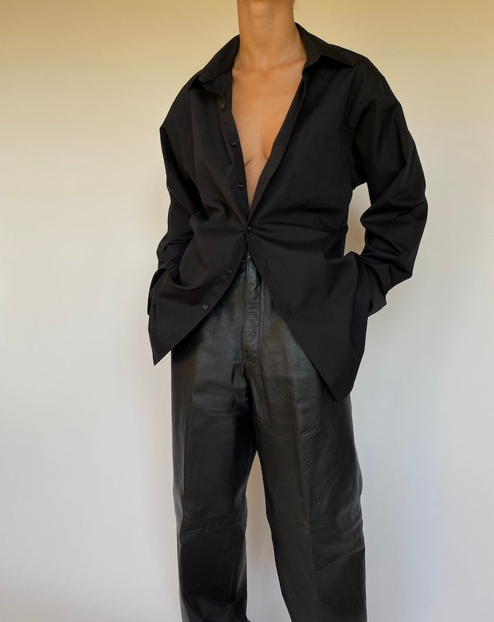 VINTAGE BLACK SHIRT 2659