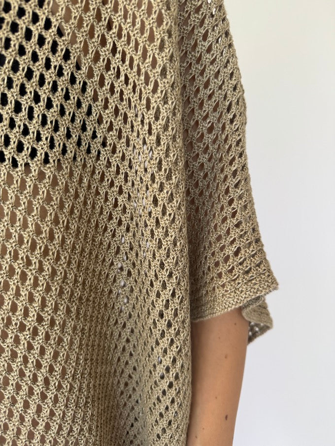 Vintage Mesh Knit Cover-Up 6183