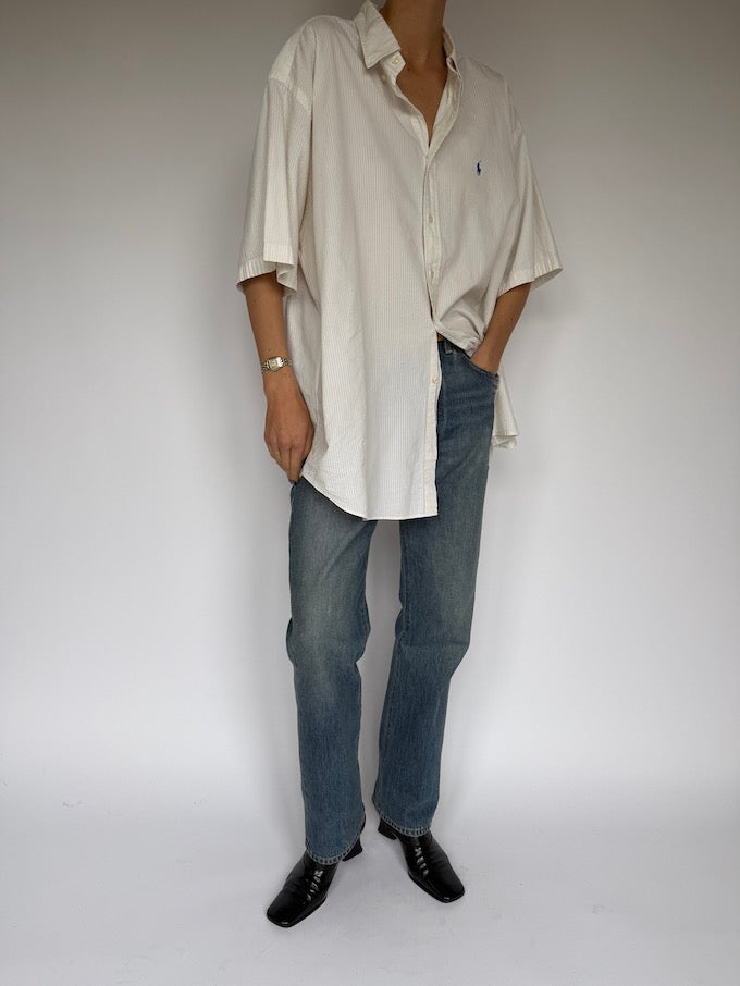 Vintage oversized short-sleeve Ralph Lauren shirt