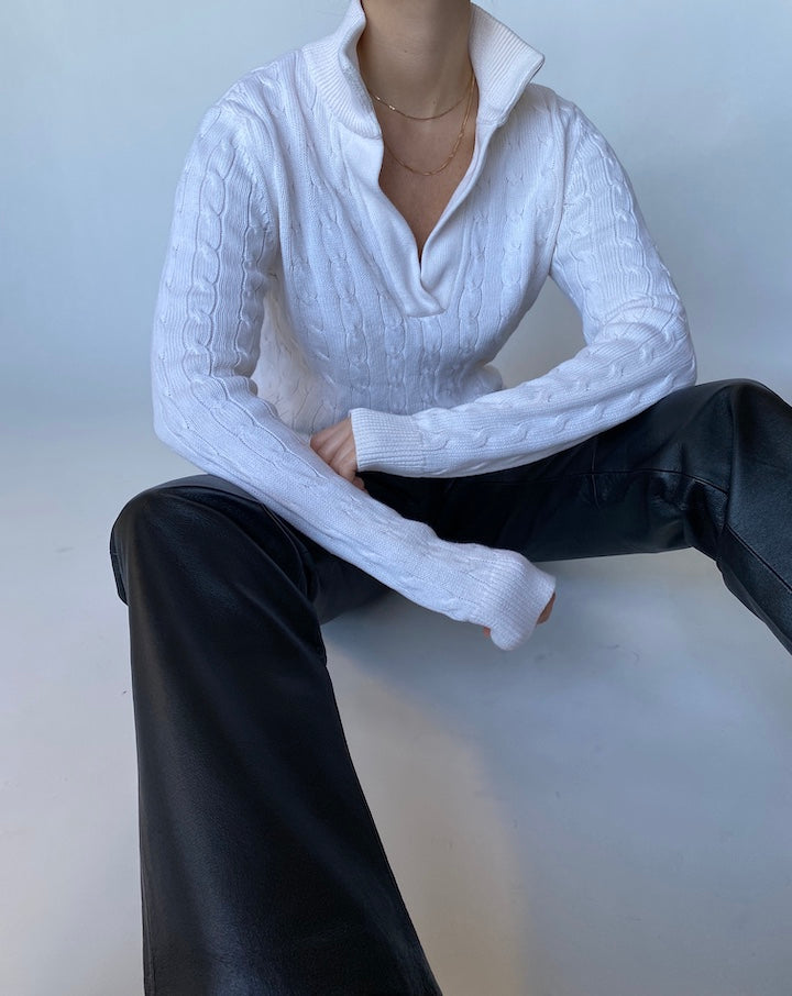 VINTAGE RALPH LAUREN CABLE KNIT 488