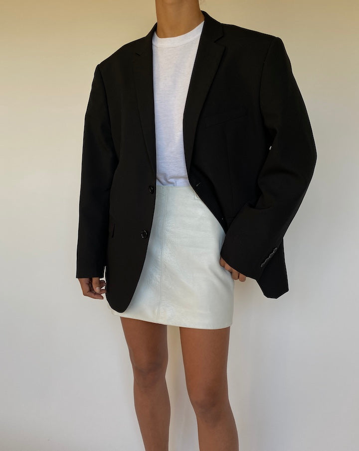 VINTAGE BLACK BLAZER 2676