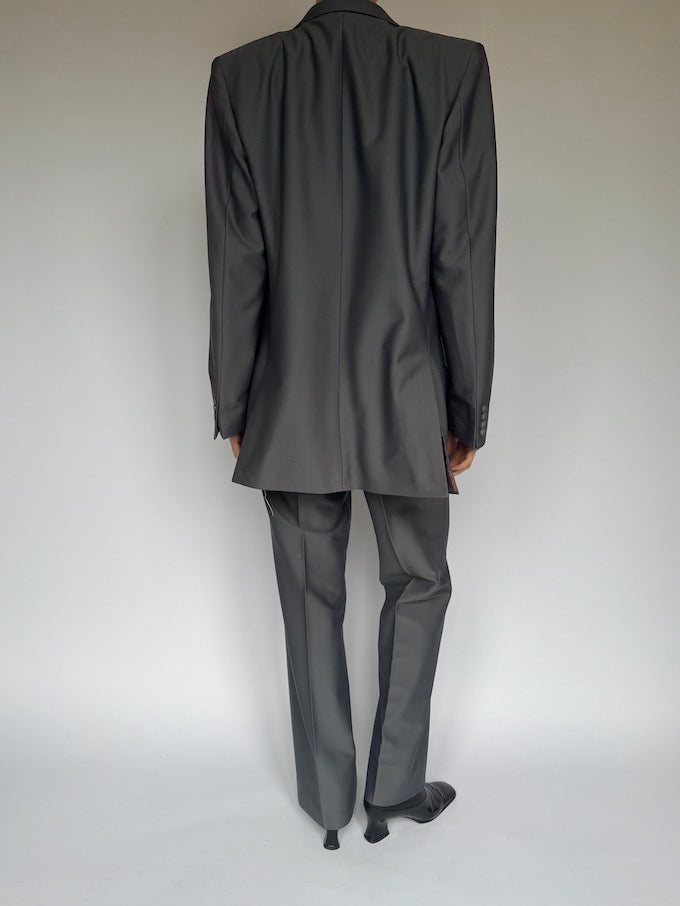Vintage 3 piece suit grey 5909