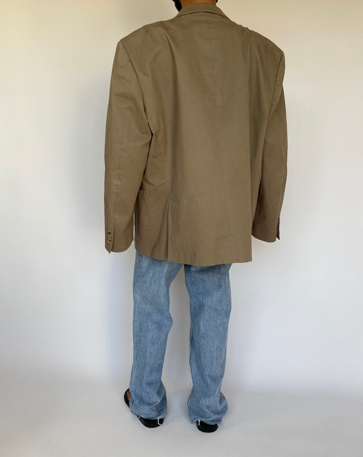 VINTAGE BEIGE BLAZER 3195