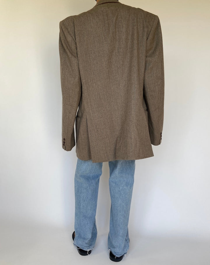 VINTAGE OVERSIZED WOOL BLAZER 3201