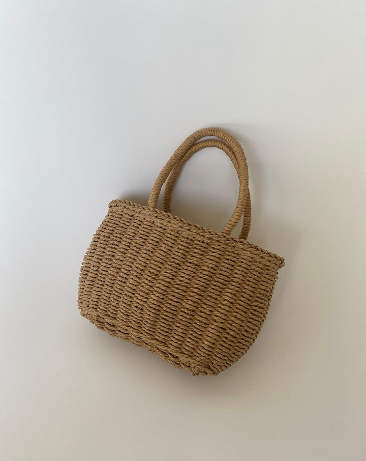 VINTAGE BASKET BAG 4132