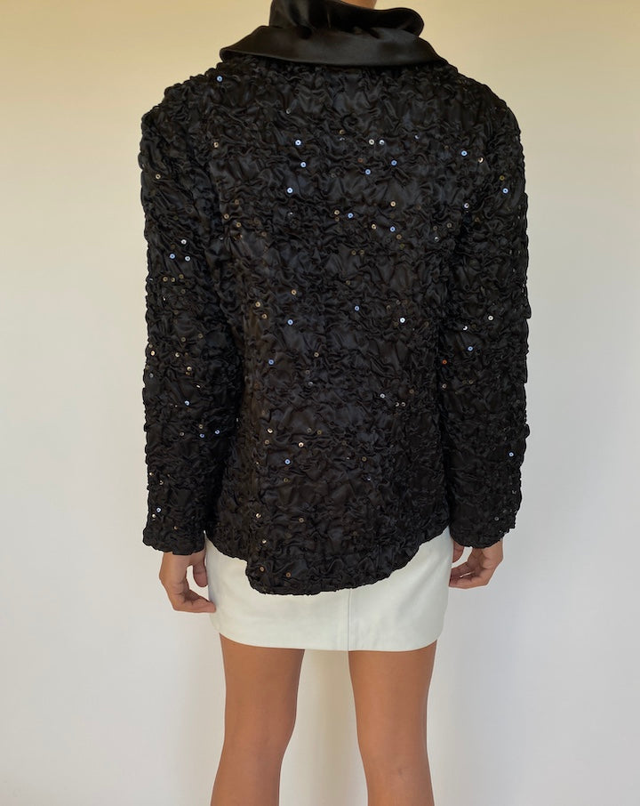 VINTAGE SEQUIN CARDIGAN 24633