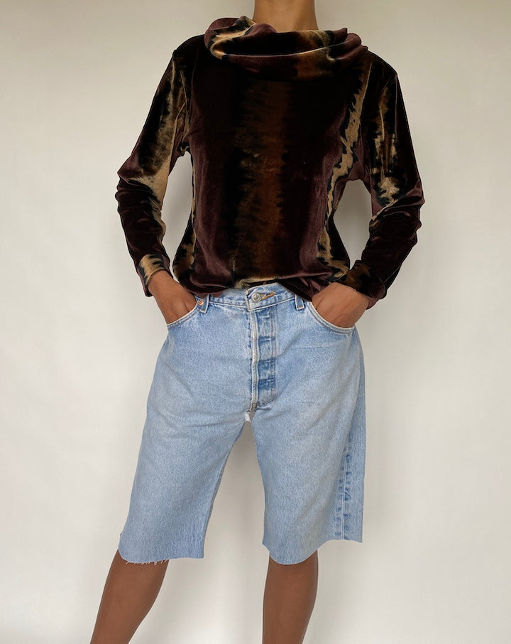 VINTAGE VELVET TOP 813