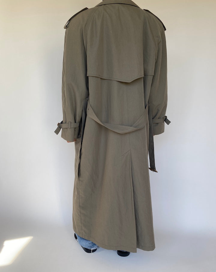 VINTAGE OVERSIZED TRENCH COAT 3215