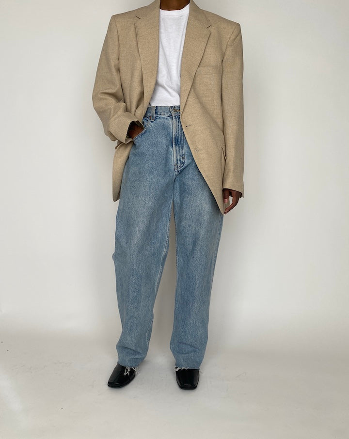 VINTAGE BEIGE BLAZER 4143