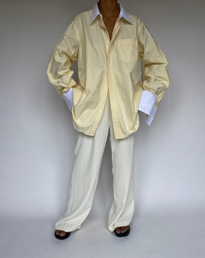 VINTAGE LIGHT YELLOW SHIRT 1265