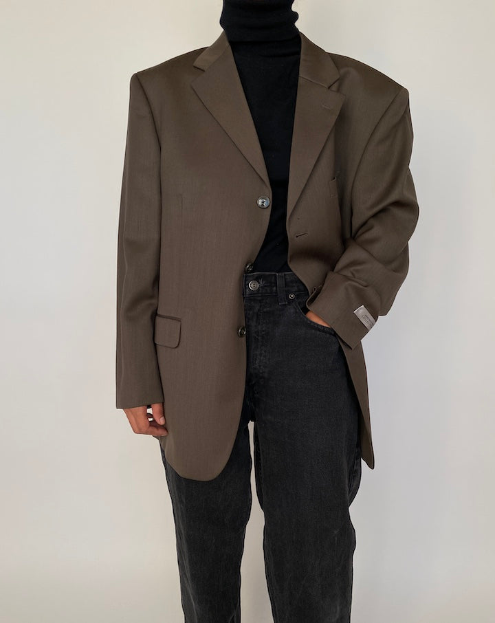 VINTAGE SINGLE BREASTED BLAZER 2043