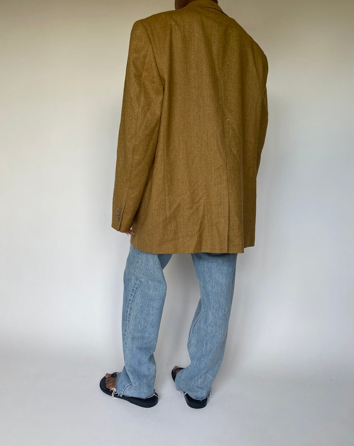 VINTAGE OVERSIZED WOOL BLAZER 3646